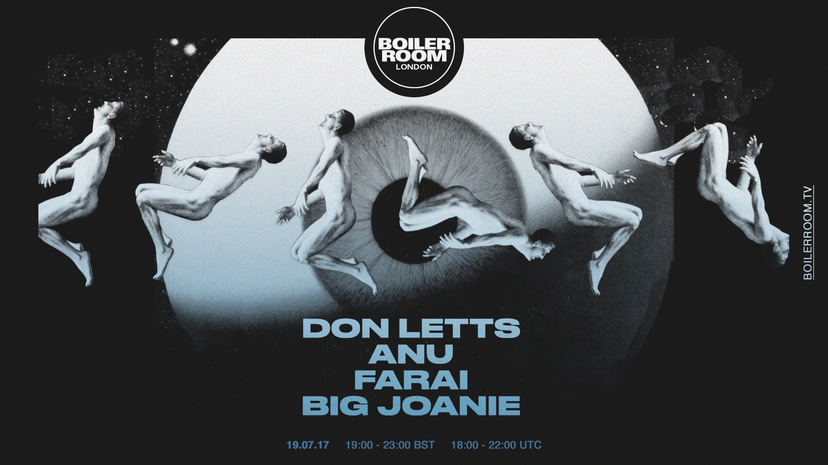 Flyer for event More Than Post Punk: Don Letts, Anu, Farai, Big Joanie.