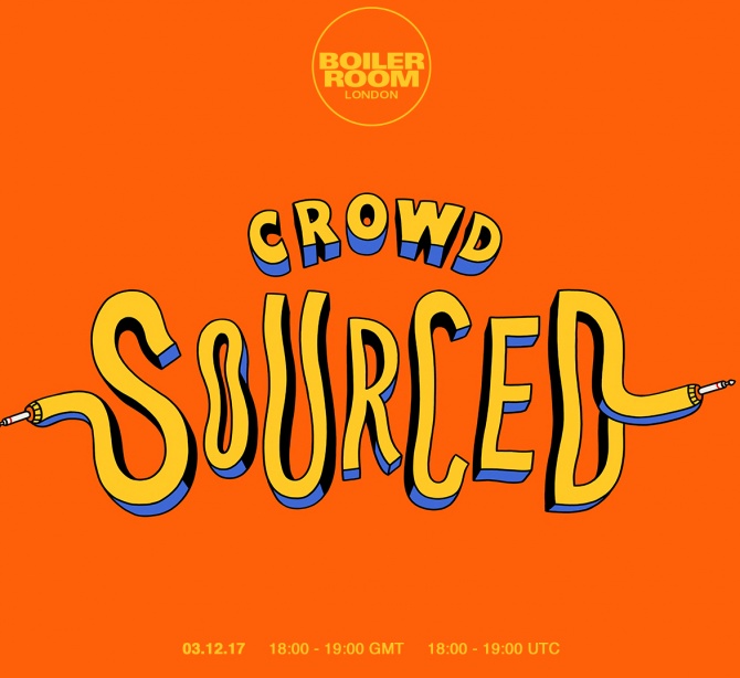 Flyer for event Crowdsourced #1 : Sam Gellaitry.