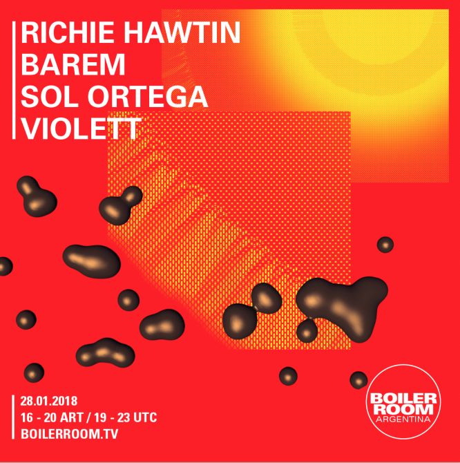 Flyer for event Buenos Aires - Richie Hawtin.