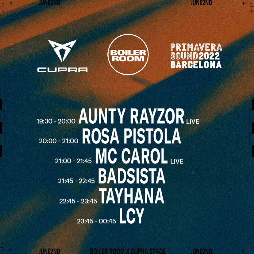 Flyer for event Primavera Sound x Cupra | Day 1.