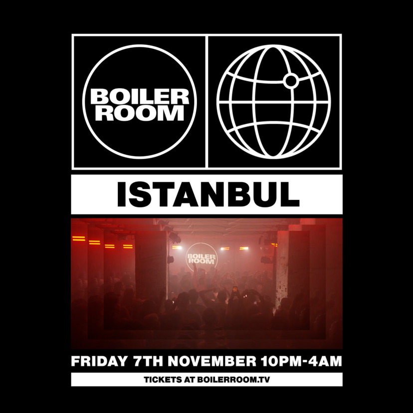 Flyer for event Istanbul.