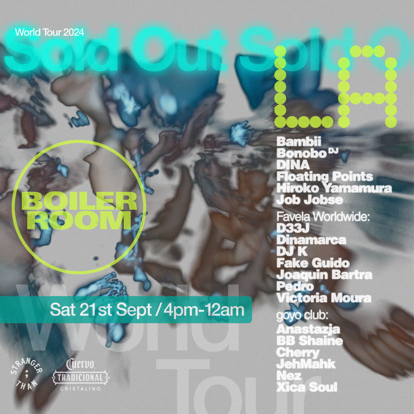 Flyer for event LA | Saturday.