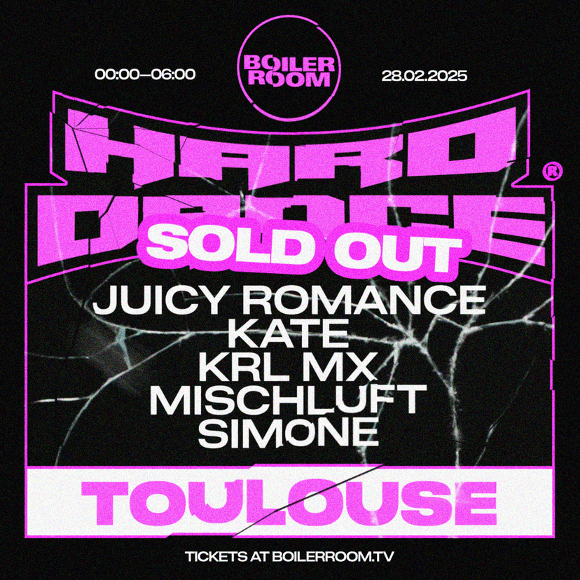 Flyer for event Hard Dance: Toulouse.