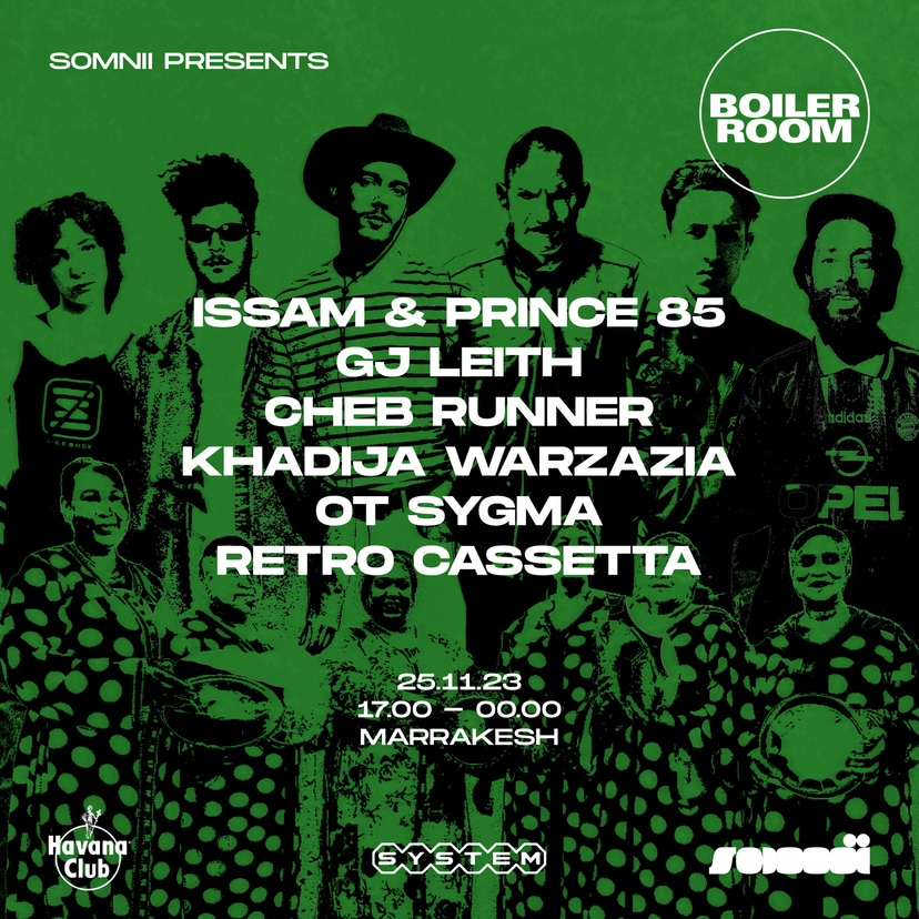 Flyer for event Marrakech.