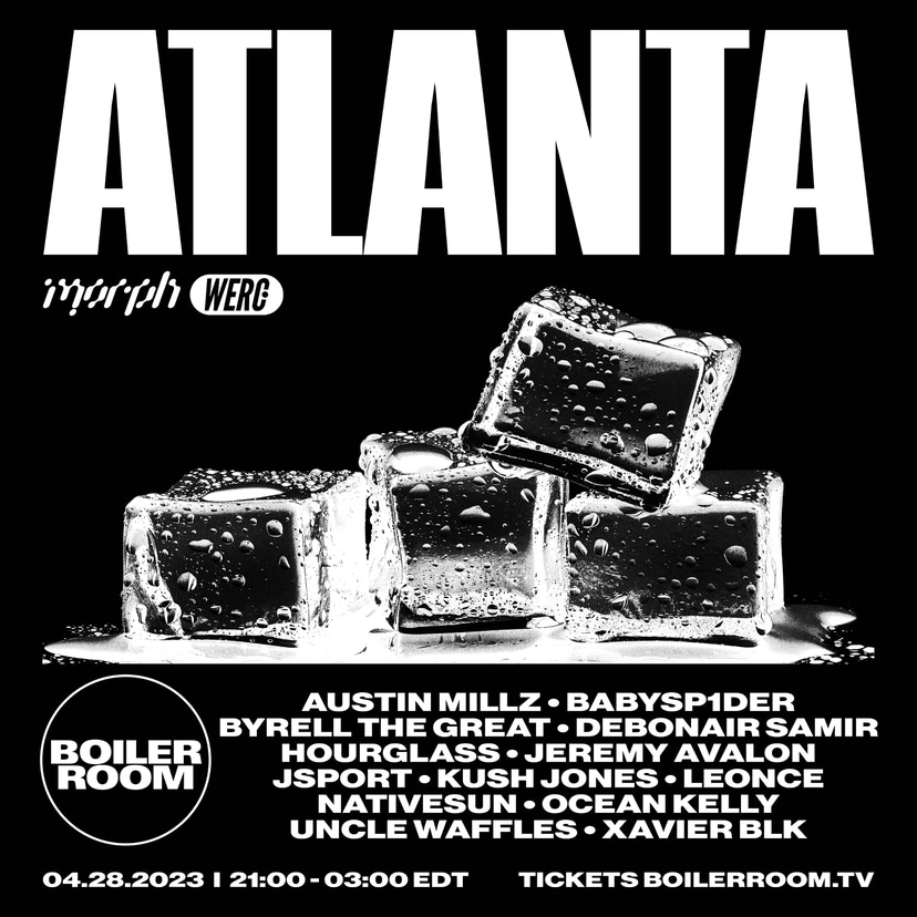 Flyer for event Atlanta.