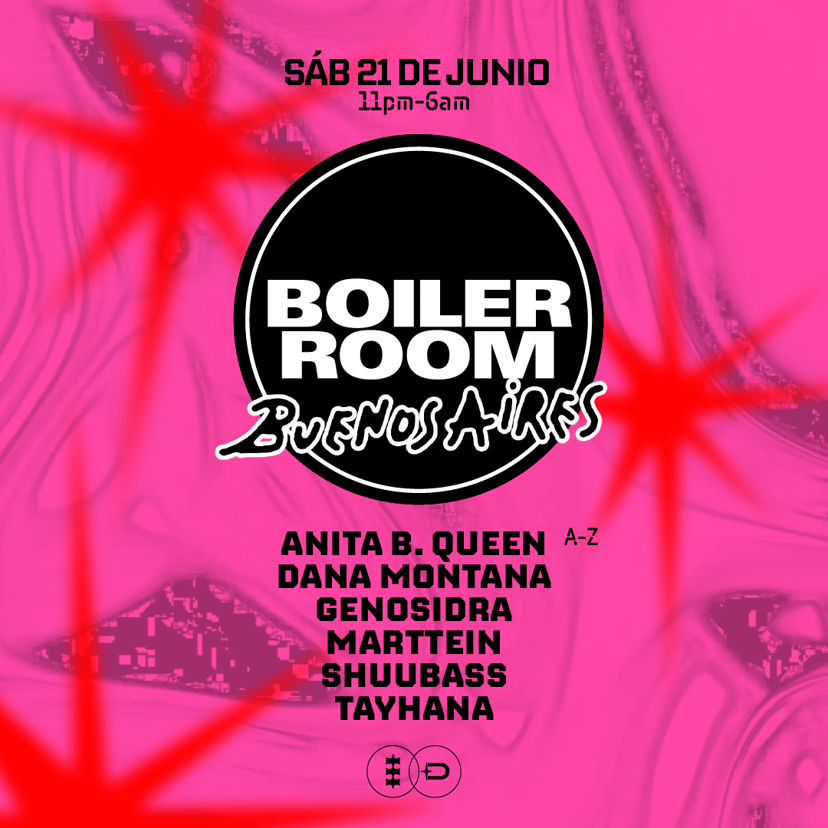 Flyer for event Buenos Aires | Saturday.