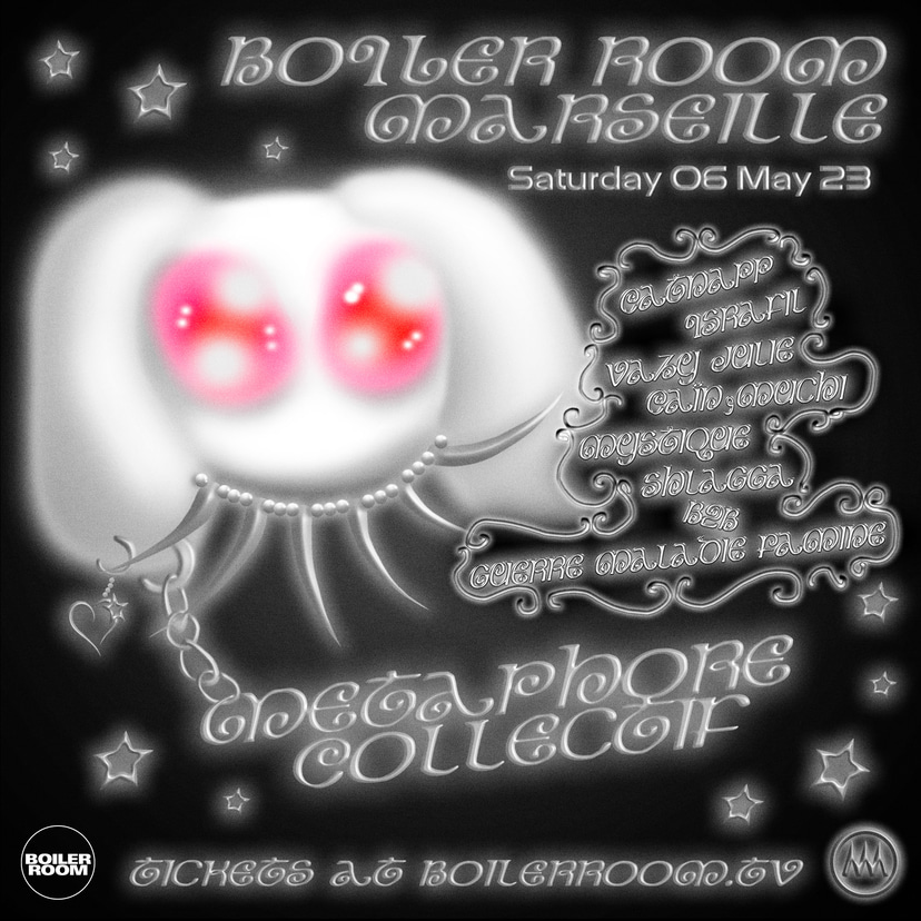 Flyer for event Marseille: Metaphore Collectif.