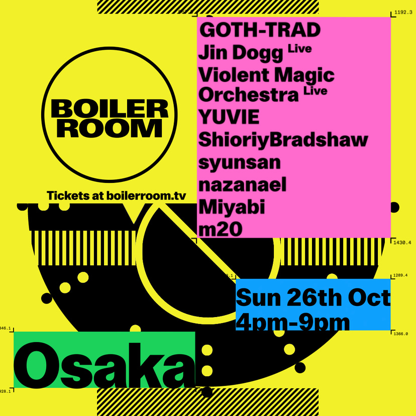 Flyer for event Osaka.